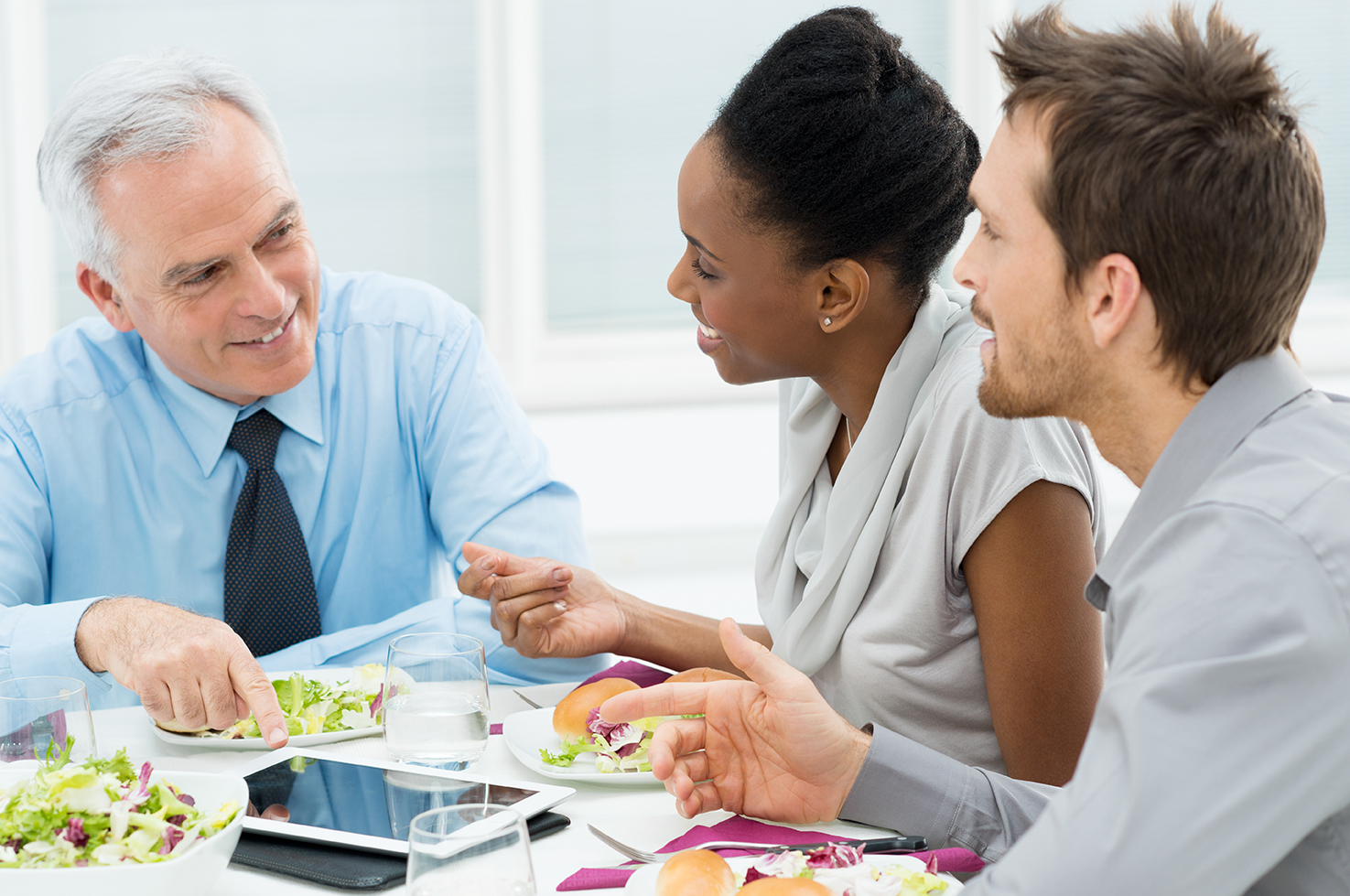 bigstock-Business-Colleagues-Eating-Mea-46401748