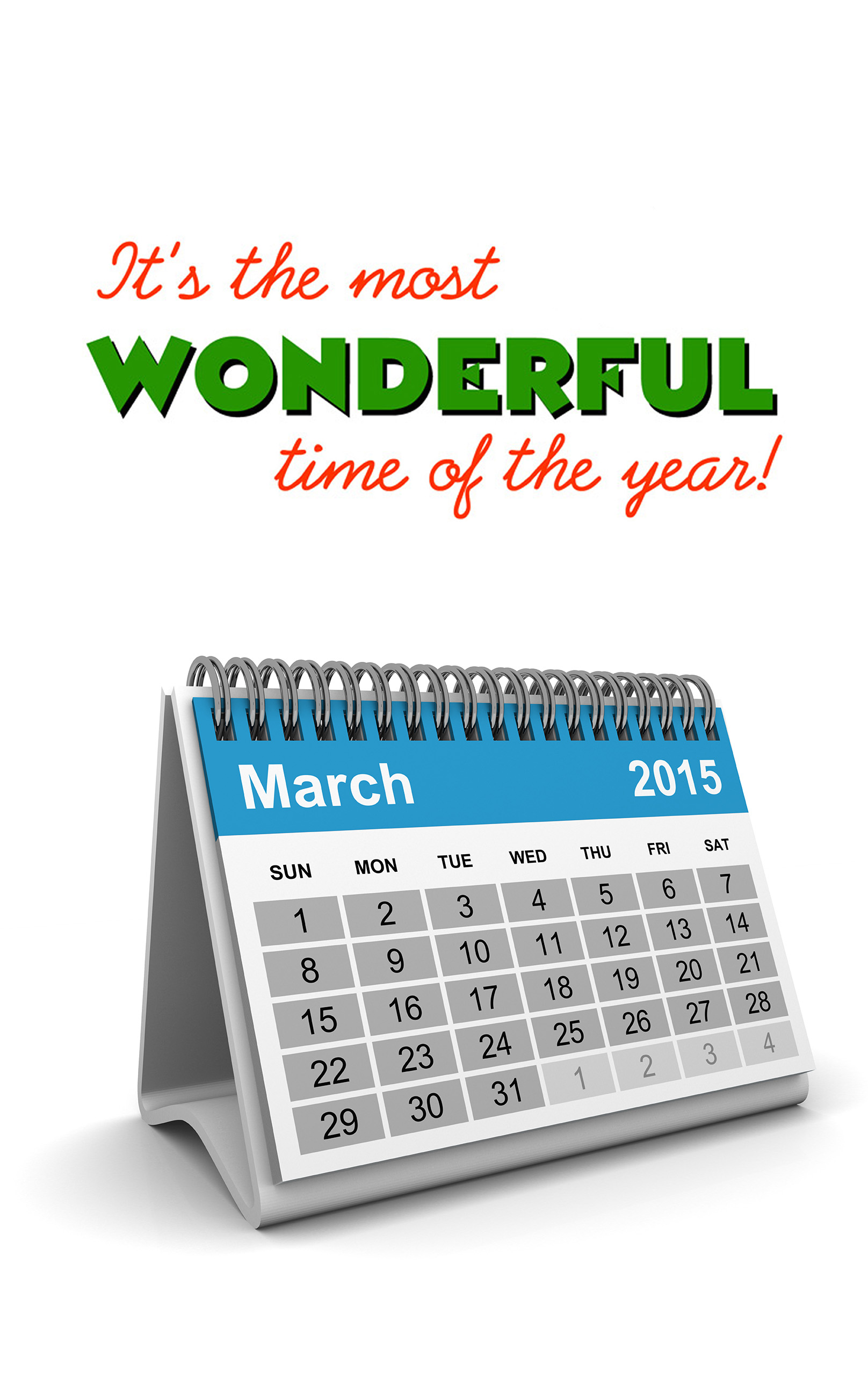 Calendar 2015 - March